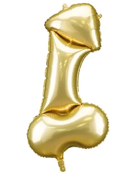 35"P Man's Private Part Gold Pkg (1 count)