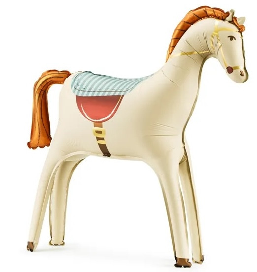 30"P Animal Horse Body Ivory Pkg (1 count)