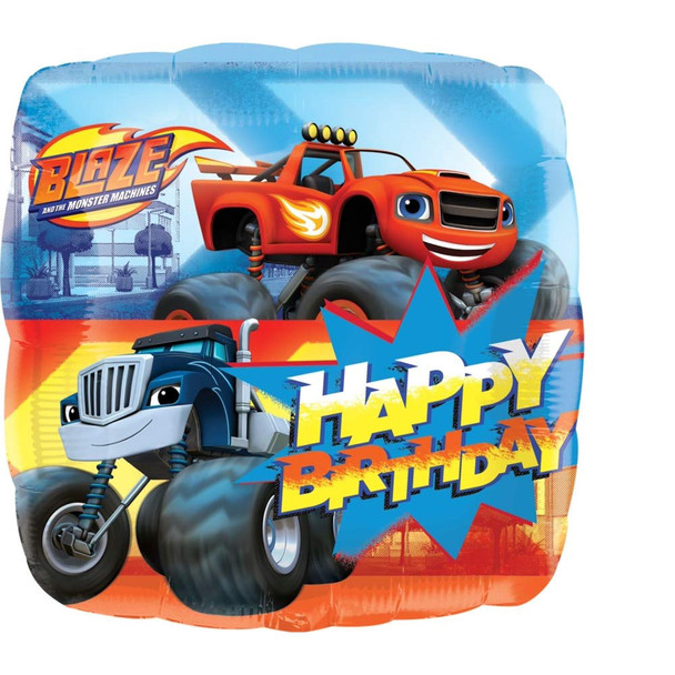 18"ACO Blaze Happy Birthday Pkg (5 count)