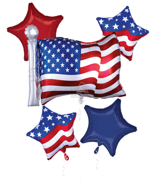 Bouquet Patriotic Pkg (1 count)