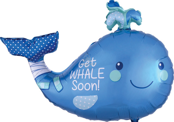 34"A Get WHALE Soon Pkg (5 count)