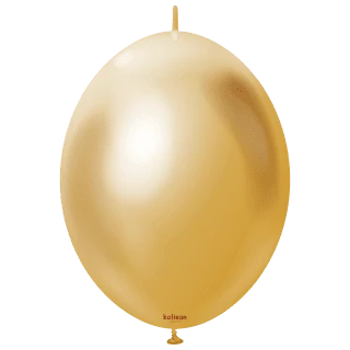 6"K Link Mirror Gold (50 count)