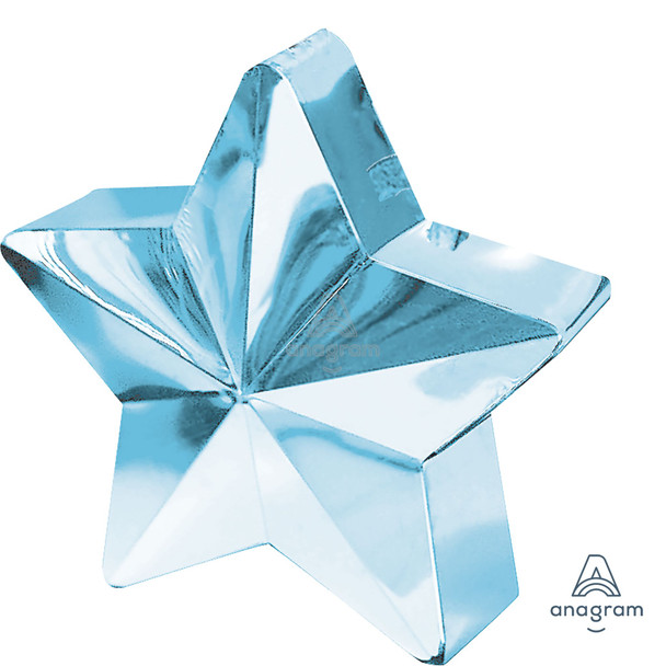Balloon Weight STAR Light Blue (12 count)