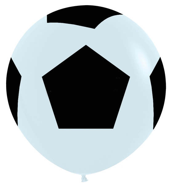 24"S Sports Soccer Ball Latex (3 count)