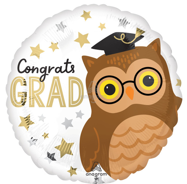 18"A Congrats Grad Owl Pkg  (5 count)