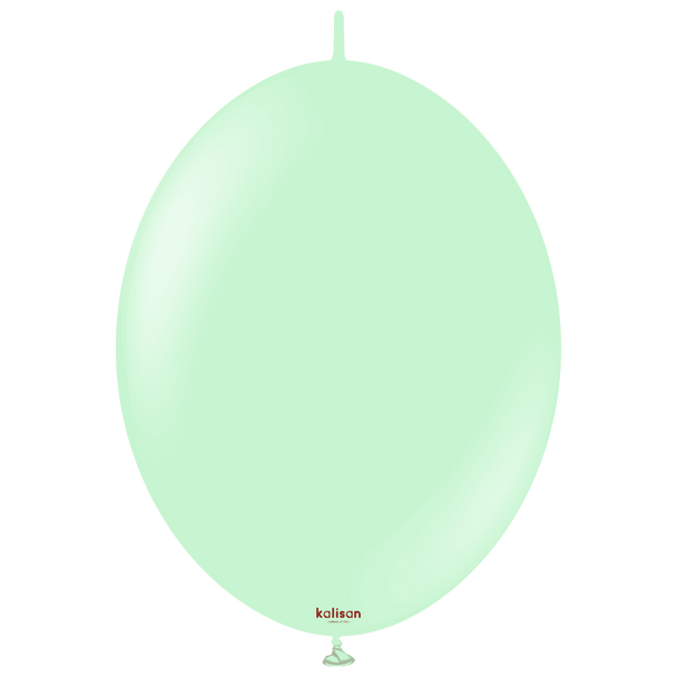 6"K Link Macaron Green (50 count)