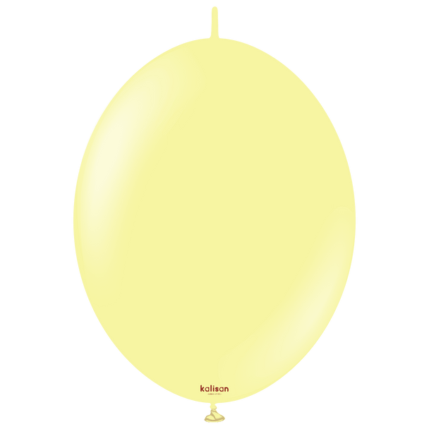 6"K Link Macaron Yellow (50 count)