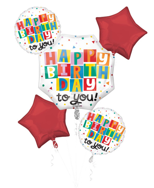 Bouquet Happy Birthday To You Celebrate The Day Pkg (1 count)