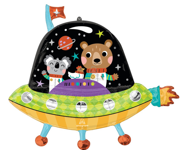 33"A Cosmic Friends Birthday Pkg (5 COUNT)