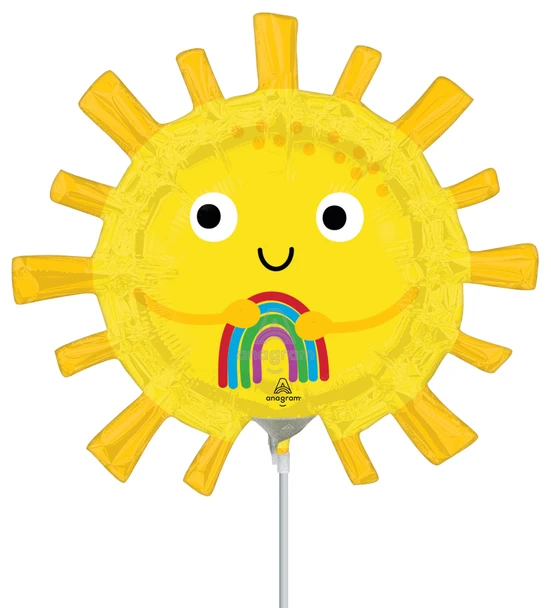 9"A Happy Sun Air-Fill flat (10 count)