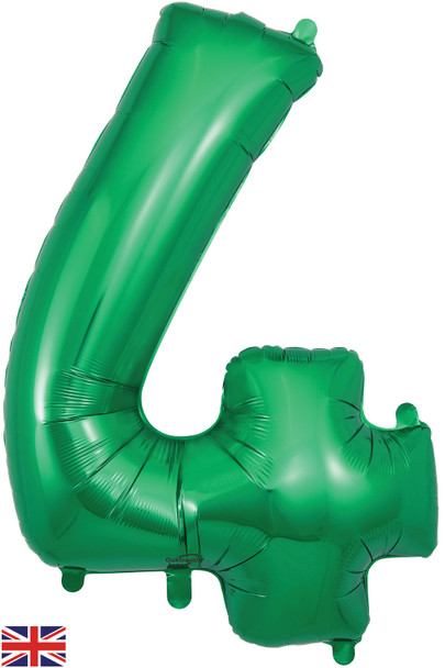 34"O Green 4 pkg (1 count)