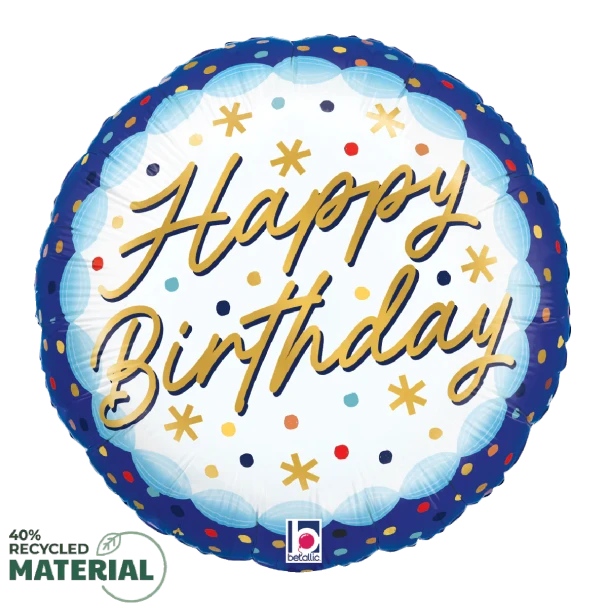 18"S Happy Birthday Party Confetti Pkg (5 count)
