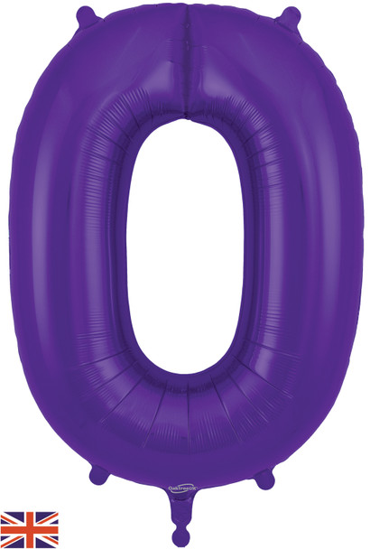 34"O Purple 0 pkg (1 count)