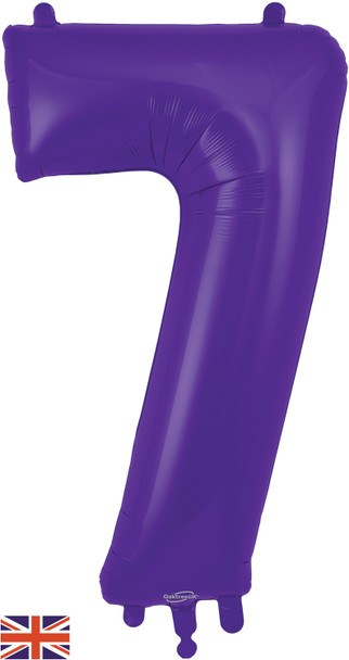 34"O Purple 7 pkg (1 count)