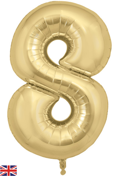 34"O Gold Silk 8 pkg (1 count)