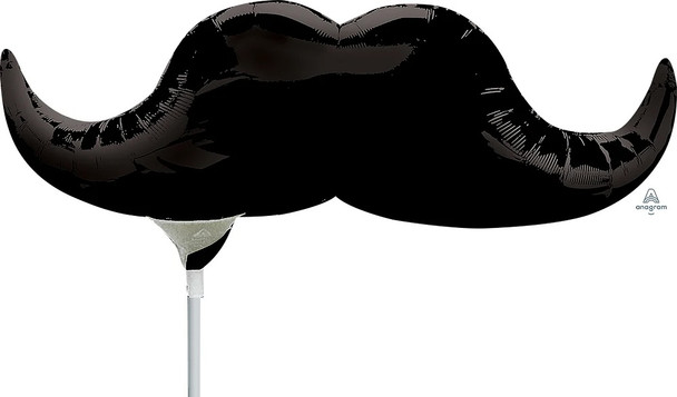 14"A Mustache Air-Fill Only flat (1 COUNT)