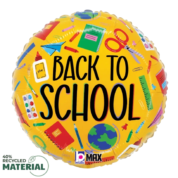 18"S Back to School Supplies Pkg (5 count)