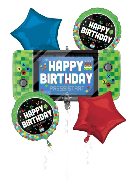 Bouquet Happy Birthday 8-Bit Pkg (1 count)