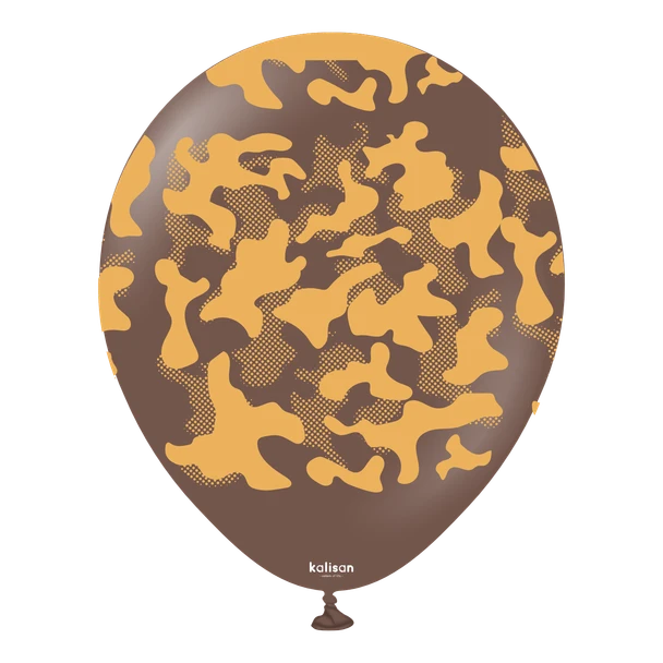 12"K Camouflage Gold Print (25 count)