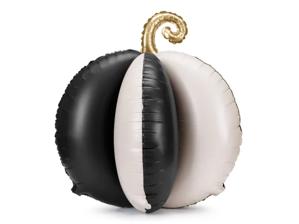 23"P Pumpkin 3-D Black and White Pkg (1 count)