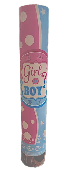 Gender Reveal Party Popper (Girl) (2 count)