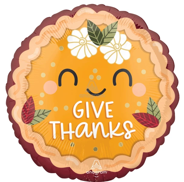18"A Give Thanks flat (10 count)