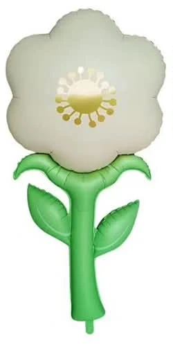 41"B Garden Daisy Flower Cream Pkg (5 COUNT)
