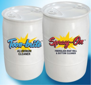 M&L Marine Inc. Spray-On, Fiberglass Cleaner 15 Gallon Concentrate