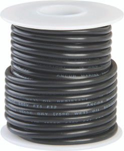 Marinco/Ancor Marine 25' Black #16 Primary Wire (182003)