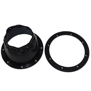 T.H. Marine 4 1/2 Cable Boot With Ring-Black (Cbk-4-Dp)