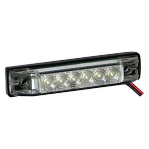 T.H. Marine 6 Slimline Ii Pcb-Clear Lens (Led-32674-Rgbwdp)