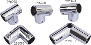 Sea-Dog Line Chrome Zinc 90Dg Tee 7/8" (296090-1)