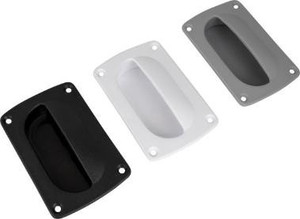 Sea-Dog Line Acetal Flush Pull Large Black (227320-1)