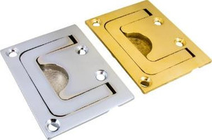 Sea-Dog Line Chrome Brass Heavy Duty Lift Handle 3X2-3/16 (222425-1)