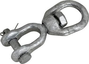 Sea-Dog Line Galvanized Eye/Jaw Swivel 5/8" (181216)