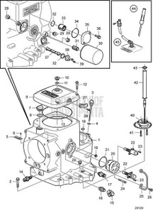 Volvo Penta Flange Screw - Volvo Penta (991609)