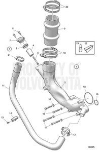 Volvo Penta Mounting Kit - Volvo Penta (22303438)