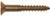 Marine Fasteners 6 X 1 1/4 Silicon Bronze (12-3209)