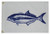 Lippert Components Inc 12X18 Blue Fish Flag (2518)