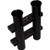 T.H. Marine 2 Inch 1 Molded Rod Holder Rod Rck (Rhrm-2B-Dp)