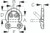 Sea-Dog Line Stainless Steel Fldng D-Ring Large (4 Hole) (048625-1)