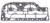 Dometic Outer Exhaust Plate Gasket (118-2610)