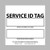 Rj Business Forms Service Tags (100/Pk)
