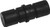 Sea-Dog Line Nylon Tube Connector 7/8" Black (273300-1)