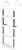 T.H. Marine 5-Step Gunwale 11" Hook Ladder Stainless Steel (Dmt5-11)