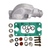 Engineered Marine Products Riser Kit, Aluminum Exhaust Mp2K (611001)