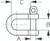 Sea-Dog Line Stainless Steel Cast 316 D Shackle - 1/4" (147006-1)