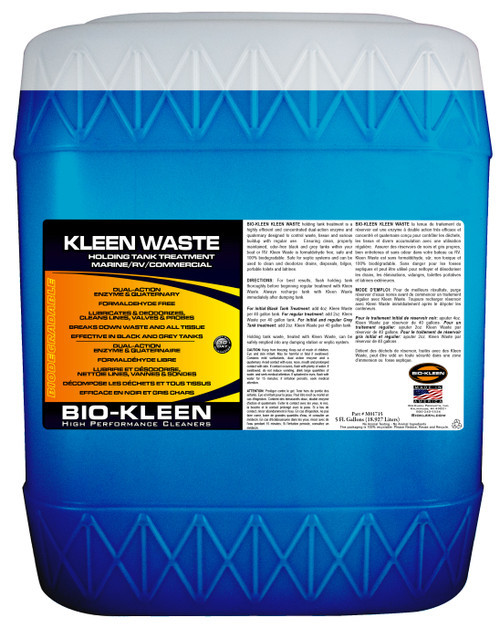 Bio-Kleen Kleen Waste 5 Gallon. (Kleen Waste 5Gal)