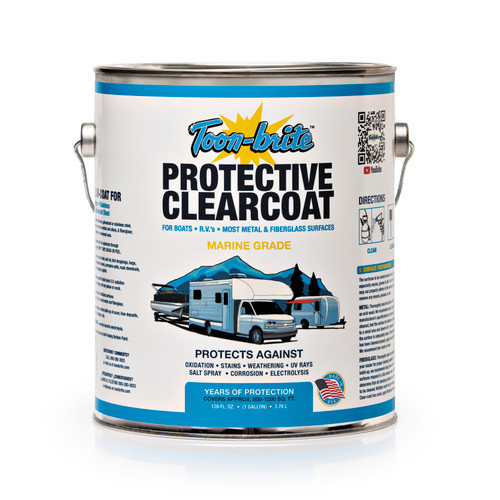 M&L Marine Inc. Toon-Brite, Protective Clear-Coat 1 Gallon