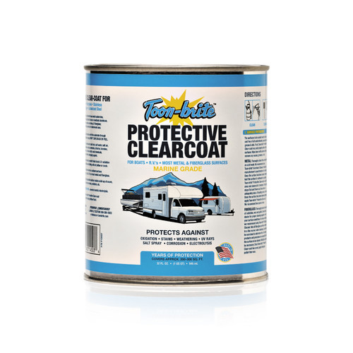 M&L Marine Inc. Toon-Brite, Protective Clear-Coat 32Oz Quart
